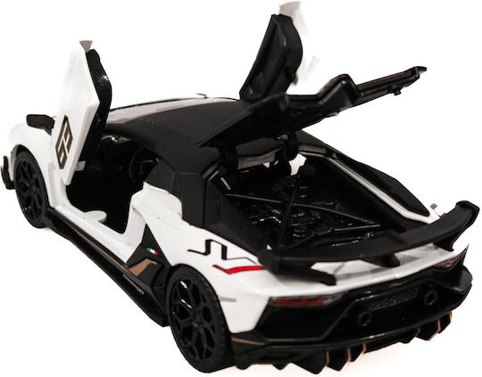 Mașinuță de jucărie Lamborghini Aventador Svj Msz 1:32 Albă