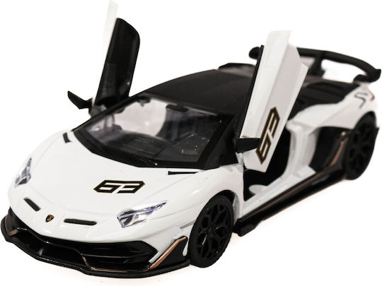Mașinuță de jucărie Lamborghini Aventador Svj Msz 1:32 Albă