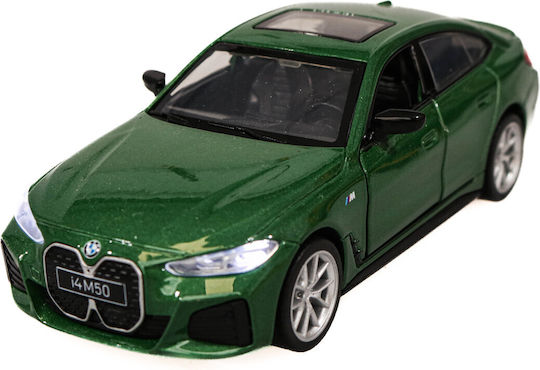 Bmw I4 M50 Toy Car Msz 1:34 Green