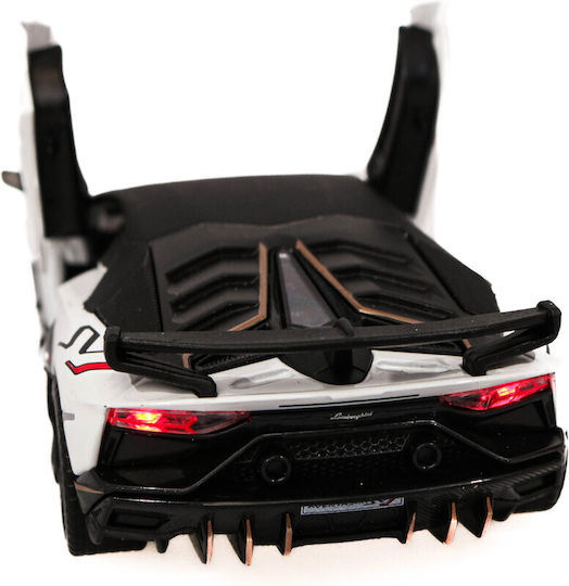 Mașinuță de jucărie Lamborghini Aventador Svj Msz 1:32 Albă