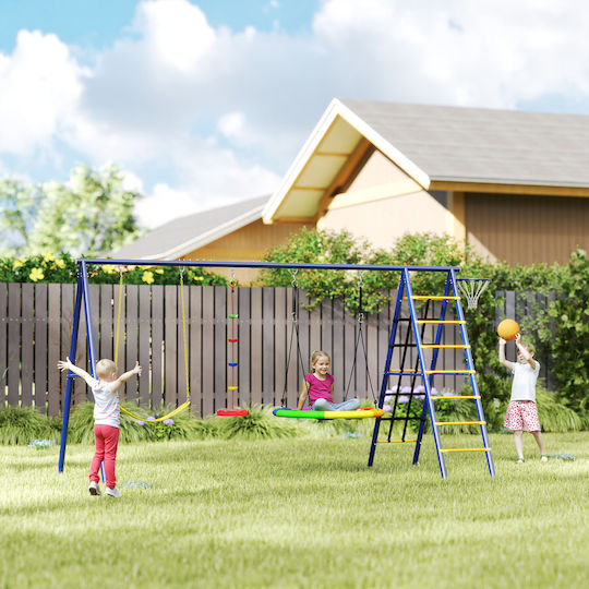 Aiyaplay Hanging Kids Swing for 3+ Years Multicolour