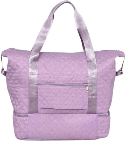 Reisetasche Rosa Stoff L40xB21xH33cm