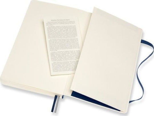 Moleskine Classic Collection Σημειωματάριο Bullet 400 Φύλλων με Λευκές Σελίδες με Σκληρό Εξώφυλλο και Λάστιχο Μπλε
