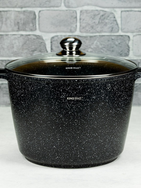 KING Hoff Deep Pot made of Aluminum 10lt / 28cm