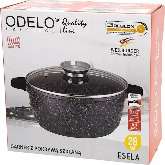 Odelo Esela Tiefe Kochtopf aus Aluminium 28cm