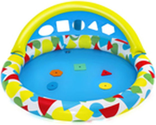Bestway Παιδική Στρογγυλή Πισίνα PVC 45lt Φουσκωτή 120x46εκ.
