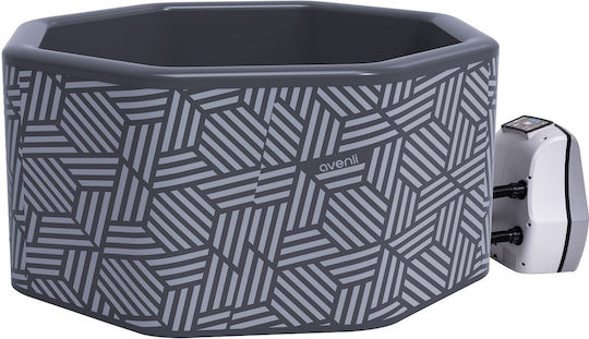 Avenli Πισίνα PVC Φουσκωτή με Υδρομασάζ 70x64x46εκ.