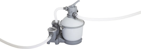 Bestway Басейн PVC 3.785л с Метална Рамка 549x274x122см Сив