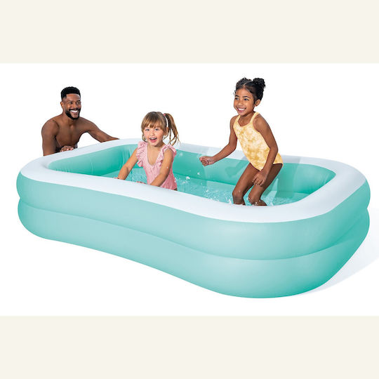 Intex Mandarin Swim Center Παιδική Πισίνα 600lt Φουσκωτή 229x147x46εκ. Πορτοκαλί