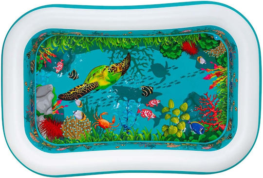 Bestway 3D Undersea Adventure Pool Inflatable 262x175x51cm Turquoise