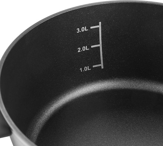 Florina Delux Oală Joasă Din Aluminiu 3lt 22cm