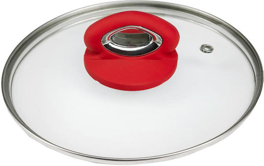 Capac oală ceramică Hausberg Hb-h714ab mânere din silicon 4 L 24x10.2 cm alb Capac oală ceramică Hausberg Hb-h714ab mânere din silicon 4 L 24x10.2 cm alb