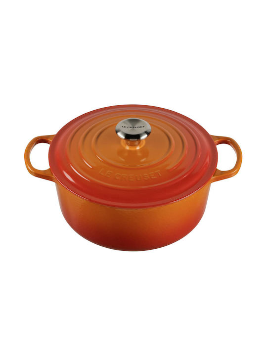 Le Creuset Βαθιά Κατσαρόλα από Μαντέμι 5.3lt / 26cm Volcanic