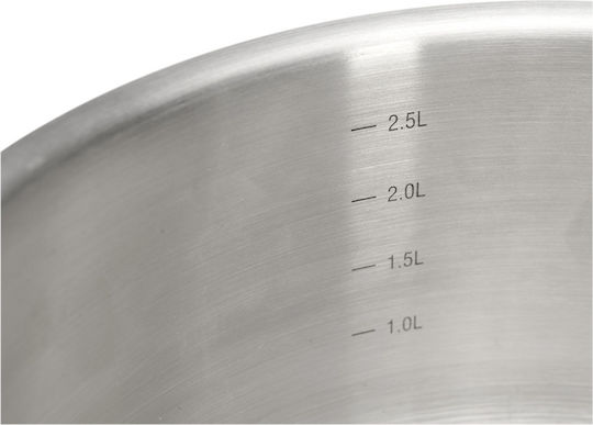 De Buyer Prim Appety Βαθιά Ανοξείδωτη Κατσαρόλα 3.1lt / 20cm