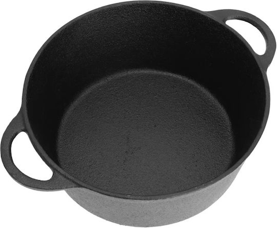KING Hoff Deep Pot made of Cast Iron 4lt / 24cm