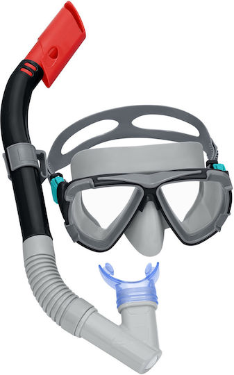Bestway Tauchmaske mit Schnorchel Schwarz