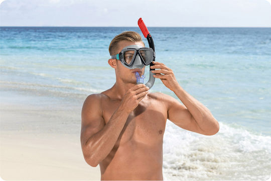 Bestway Tauchmaske mit Schnorchel Schwarz