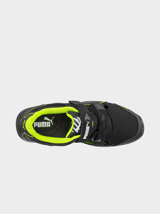 PUMA Neodyme Sicherheitsschuhe Schwarz S1P mit Zertifizierung P ESD SRC