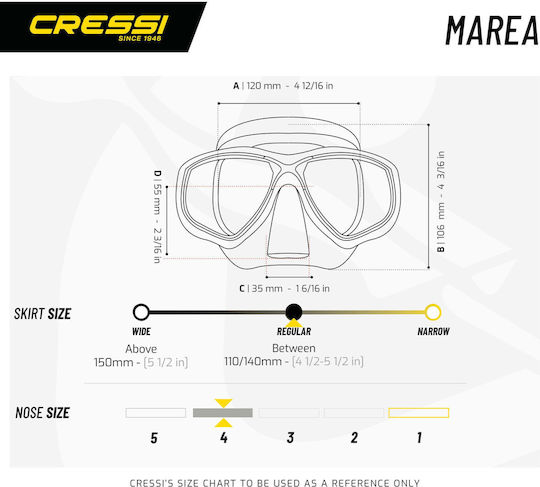 CressiSub CressiSub Diving Mask Silicone Marea Purple