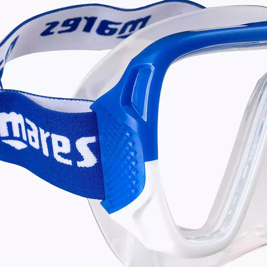 Mares Keewee Blue Silicone Diving Mask