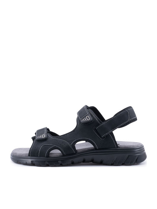Herrensandalen in Schwarz Farbe