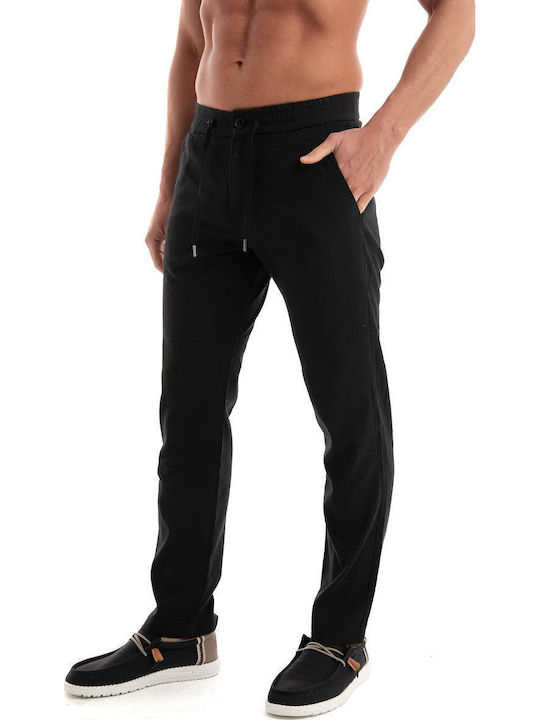 Pantaloni Bărbați Regular Fit Negru
