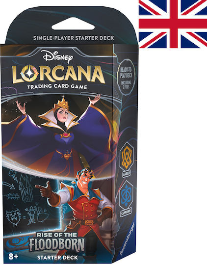 Ravensburger Disney Lorcana Rise Of The Floodborn The Queen & Gaston Deck (EN)