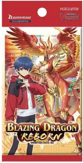 Bushiroad Will+Dress D-BT06: Blazing Dragon Reborn Cardfight Vanguard Booster Box (JPN)