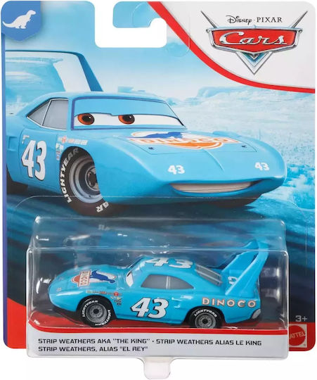 Mattel Disney Cars Disney Pixar Mașinuță Strip Weathers Aka The King 1:55 pentru 3+ Ani