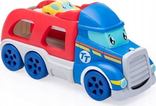 Stadtflotte Winziger Abschleppwagen mit Auto