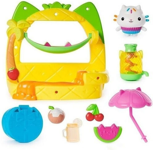 Spin Master Gabby's Dollhouse Cakey's Fruit Smoothie Party Balcony for Ages 3 Plus