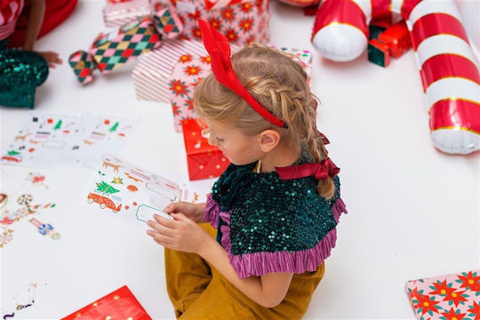 Winter Forest Christmas Stickers – 20 Pieces