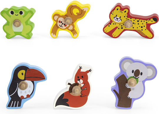 Viga Wooden House For Pets Dzungla 7 Pcs.