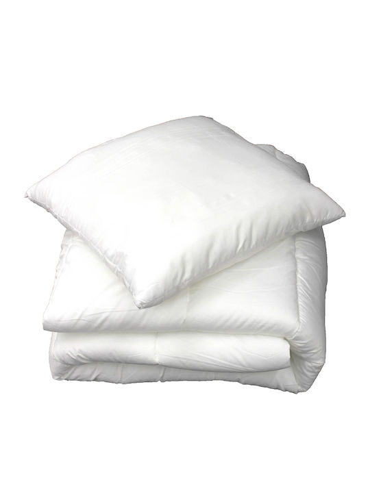 Hypoallergenic Sleeping Pillow Premium Douceur D'intérieur Microfiber Density 600gr/m² Dimensions 60x60cm 1642866