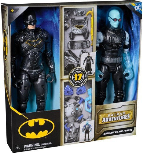 Action Figure Batman Vs. Mr.freeze Batman for 3+ years Years 30cm.