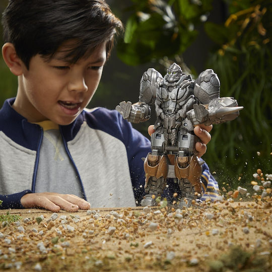 Action Figure Rise of The Beasts - Smash Changers Rhinox Transformers for 6+ years old Years