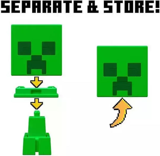 Action Figure Mob Head Wolf Minecraft