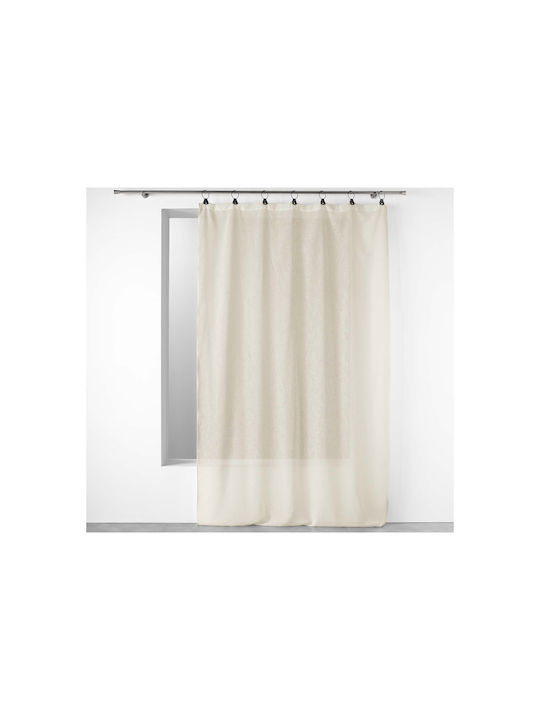 Douceur d'Intérieur Curtain with Grommet Beige 140x240cm