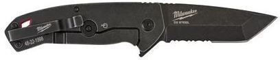 Milwaukee Hardline Serrated Σουγιάς Μαύρος