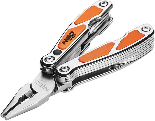 Neo Tools Multipurpose Tool Πολυεργαλείο Πορτοκαλί σε Θήκη