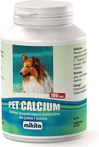 Mikita Calcium for Dogs and Cats in Tablets 1000gr for General Health