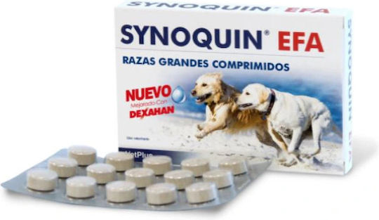 Vet Plus Synoquin Tasty Multivitamine pentru câini sub formă de pastile 30 filete