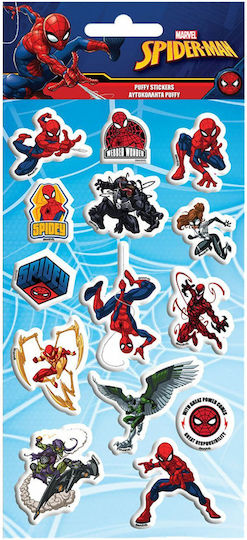 Luna Αυτοκόλλητα Spiderman Puffy