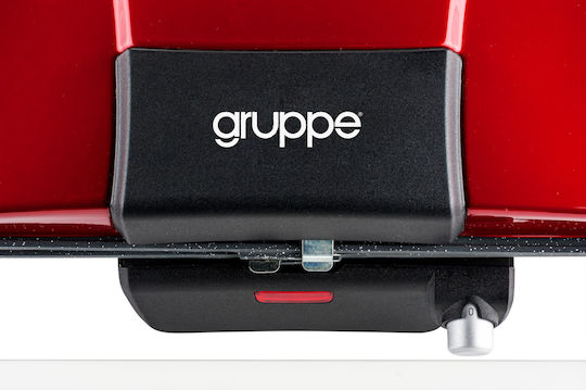 Gruppe T38 Sandwichmaker Grill mit Abnehmbaren Platten 1800W Rot