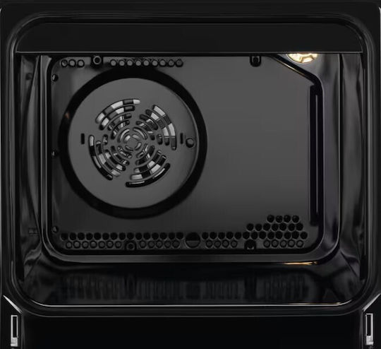 AEG Κουζίνα 58lt με Κεραμικές Εστίες Π50εκ. Inox