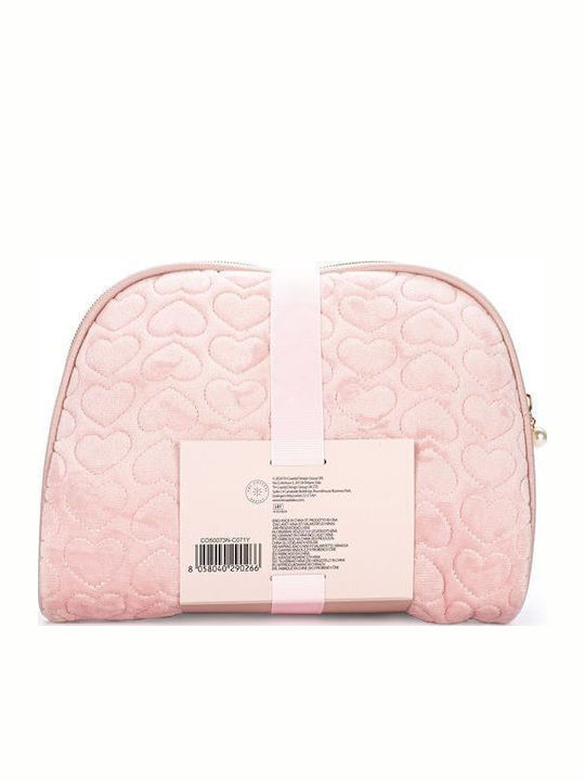 Set aus 3 Tri-Coastal Cozy Pink Kulturtaschen