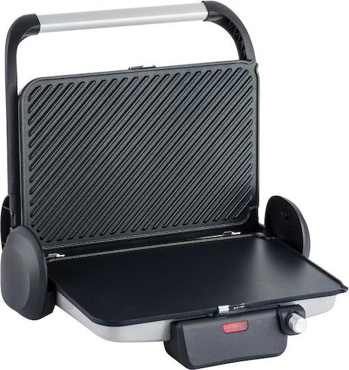 Gruppe T38 Sandwichmaker Grill mit Abnehmbaren Platten 1800W Gray