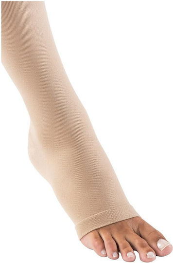 Sigvaris Cotton Short Κάλτσες Κάτω Γόνατος Διαβαθμισμένης Συμπίεσης 18-21 mmHg Μπεζ