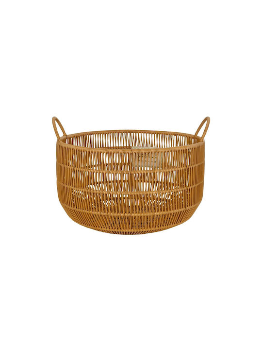 GloboStar Artificial Garden Cocoa Κασπώ Rattan Μπεζ
