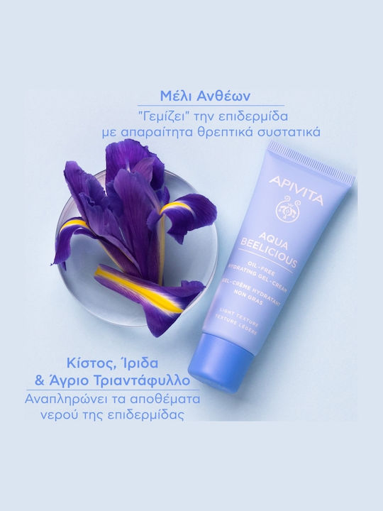 Apivita Routine Αqua Beelicious Set Îngrijire pentru Hidratare 3buc
